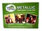Metallic Multi-Surface Acrylic Craft Paint Set of 8, Great for indoor/outdoor use and great for all surfaces including Paper, Canvas, Wood, Metal, Plaster, Plastic, Fabric, Glass, and Ceramics!